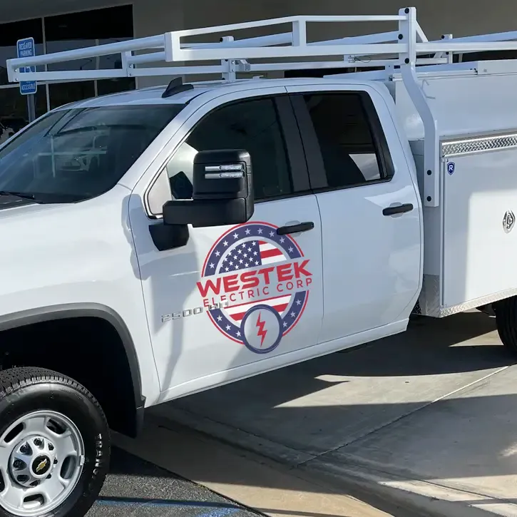 Westek Electric Corp. Service Vehicle